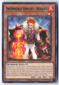 Infernoble Knight - Roland AMDE-EN050 1st Edition Rare Moderately Played