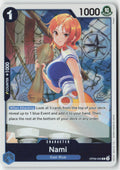 Nami OP09-050 Foil Rare Lightly Played