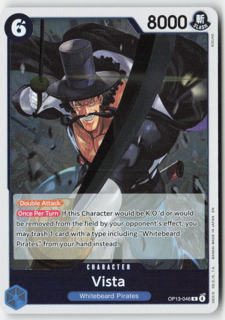 Vista OP13-046 Foil Rare Lightly Played, Front