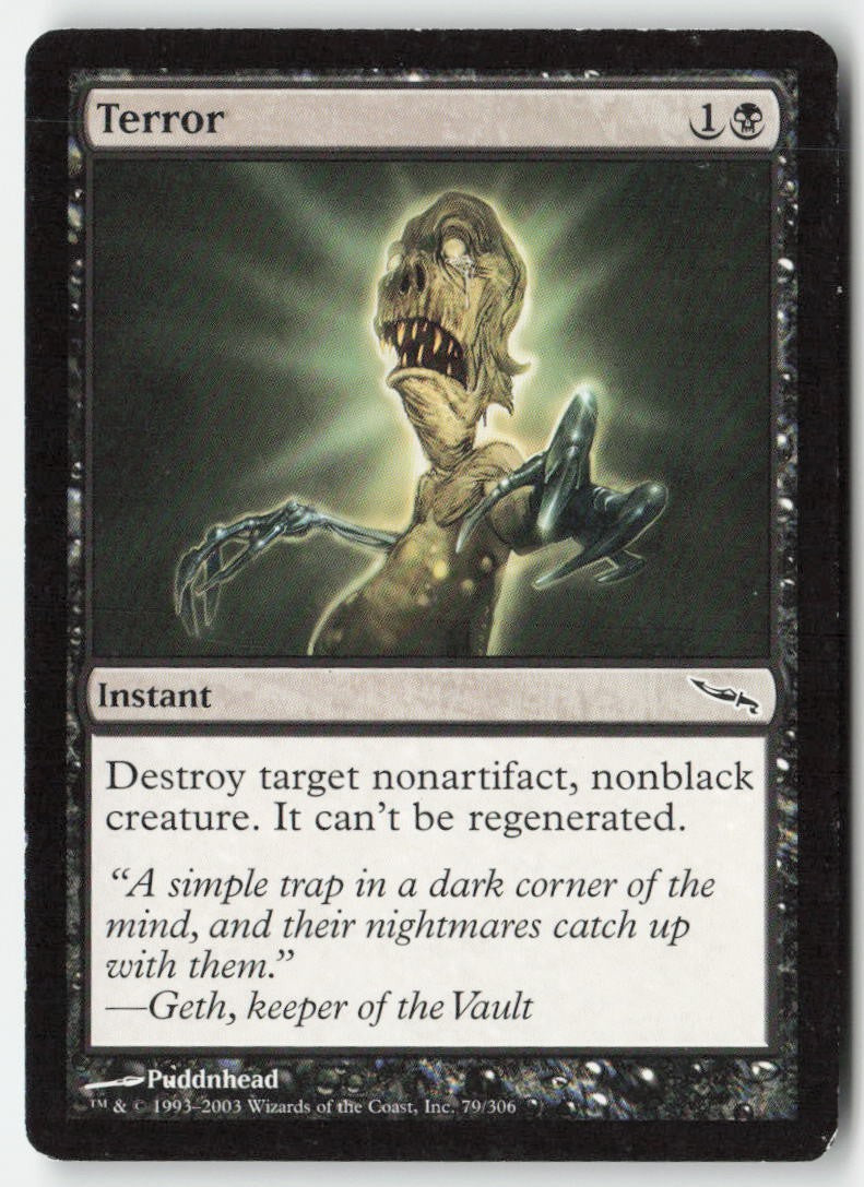 Terror MRD 79 Common Moderately Played