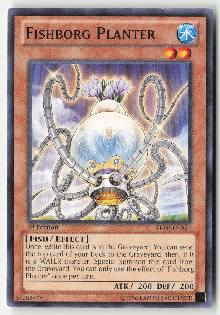 Fishborg Planter ABYR-EN030 1st Edition Common Moderately Played