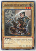 Chamberlain of the Six Samurai YS14-EN007 1st Edition Common Moderately Played