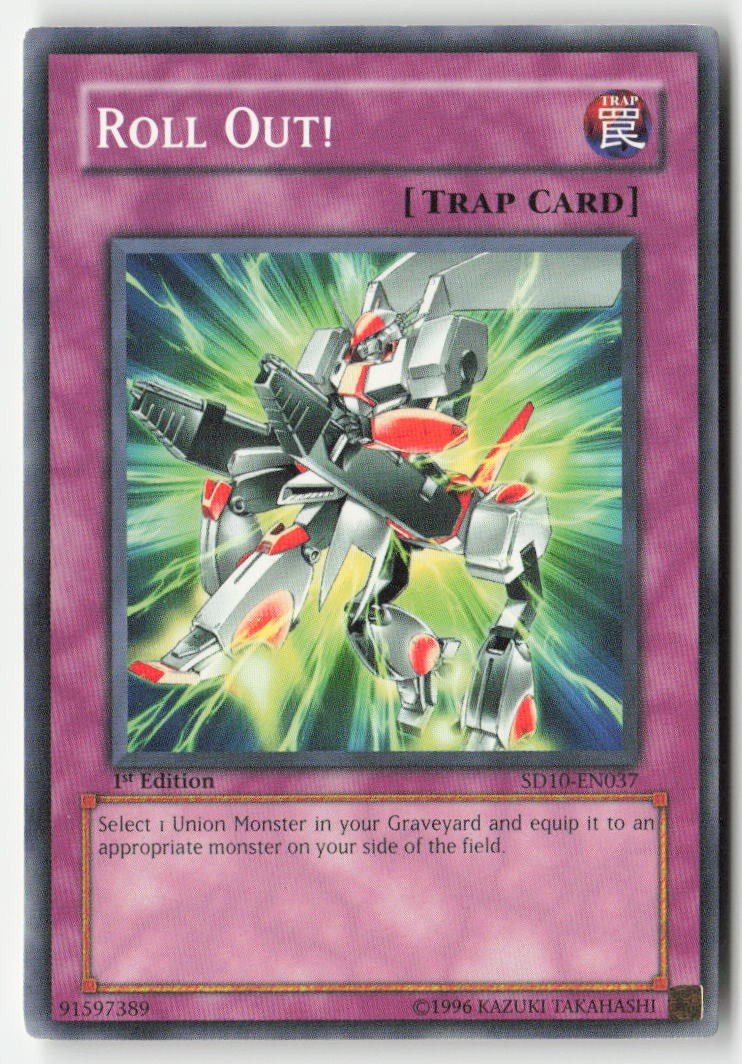 Roll Out! SD10-EN037 1st Edition Common Moderately Played, Front