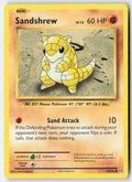 Sandshrew 54/108 Regular Evolutions Moderately Played