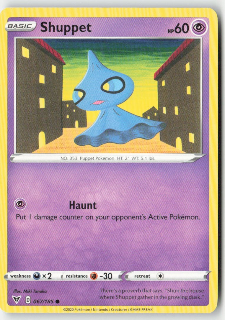 Shuppet 67/185 Regular Vivid Voltage Moderately Played
