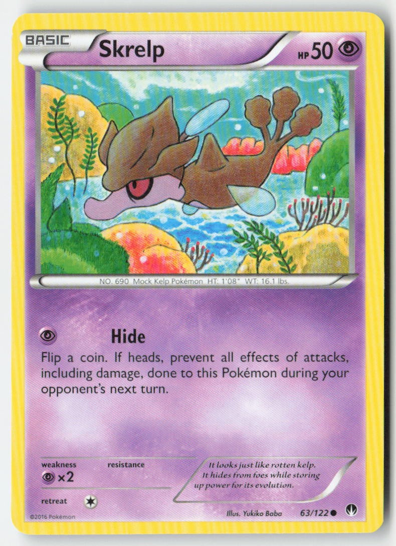 Skrelp 63/122 Regular BREAKpoint Moderately Played