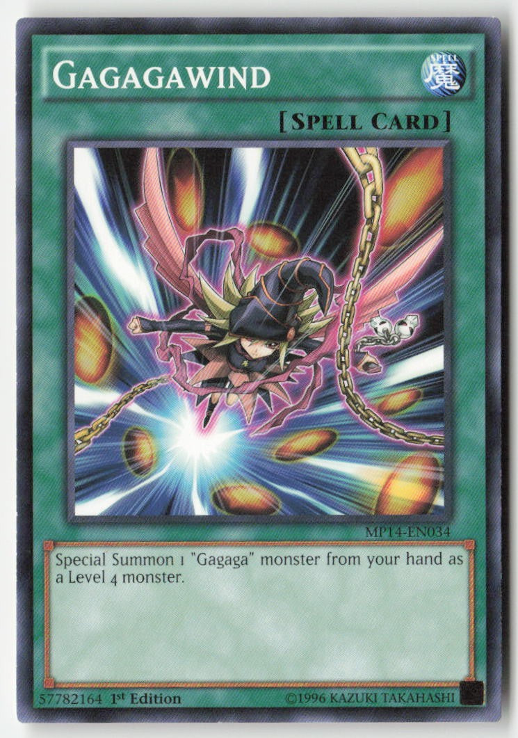 Gagagawind MP14-EN034 1st Edition Common Moderately Played