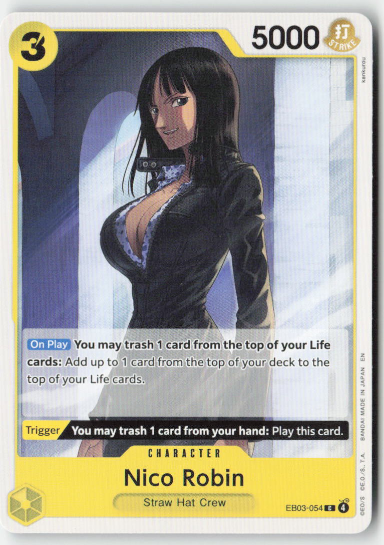 Nico Robin EB03-054 Normal Common Lightly Played