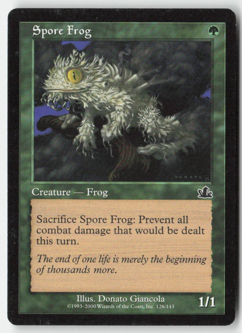 Spore Frog PCY 126 Common Moderately Played
