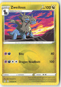 Zweilous 114/203 Regular Evolving Skies Moderately Played
