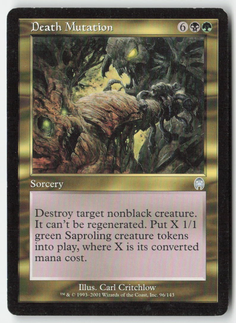 Death Mutation APC 96 Uncommon Moderately Played