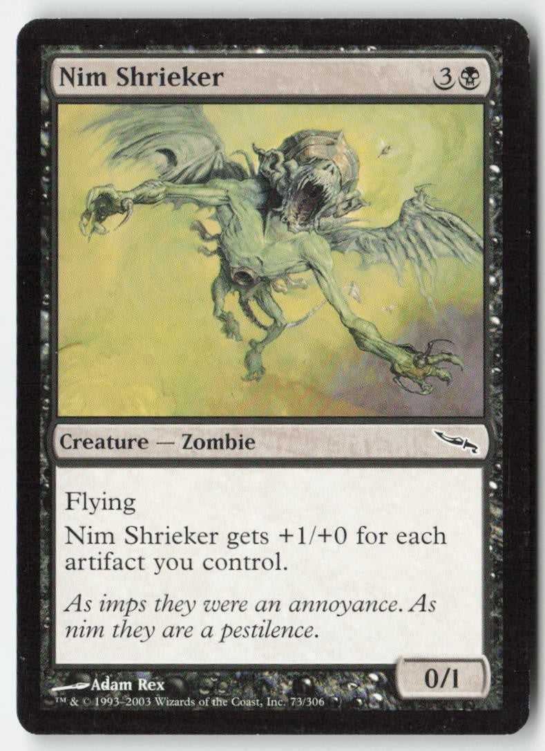 Nim Shrieker MRD 73 Common Moderately Played