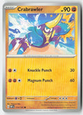 Crabrawler 114/197 Regular Obsidian Flames Moderately Played
