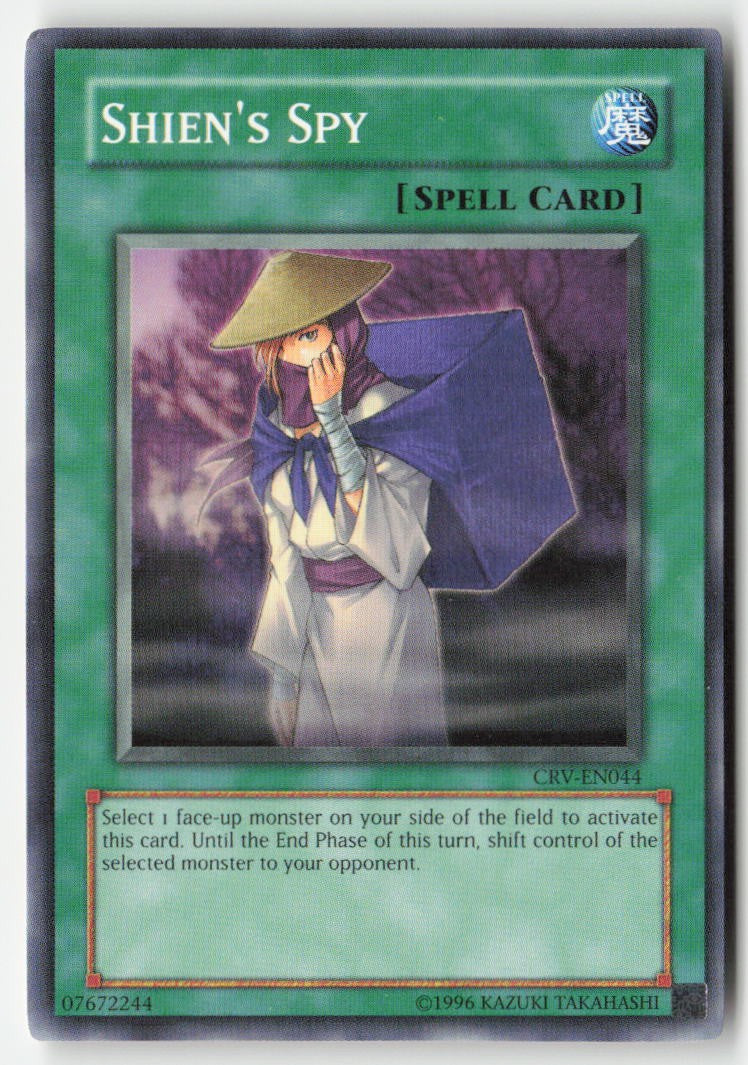 Shien's Spy CRV-EN044 Unlimited Common Moderately Played