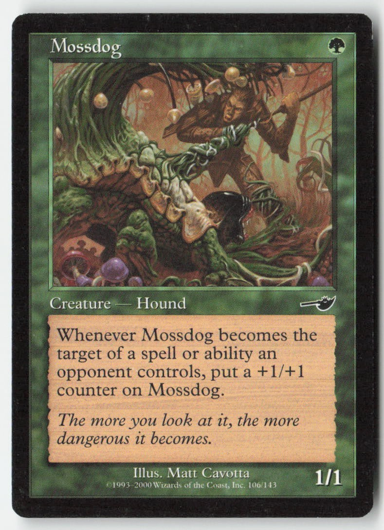 Mossdog NEM 106 Common Moderately Played