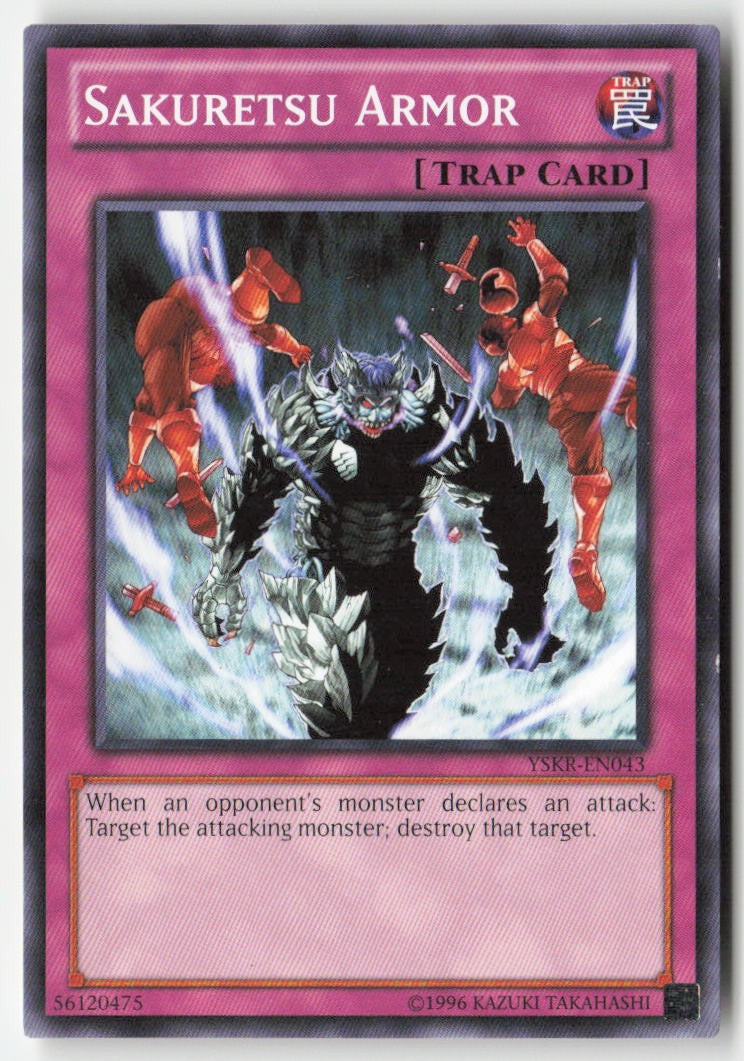Sakuretsu Armor YSKR-EN043 Unlimited Common Moderately Played, Front
