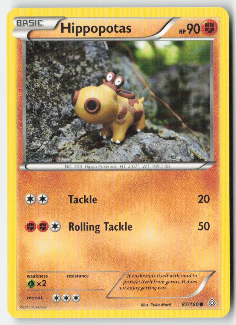 Hippopotas 87/160 Regular Primal Clash Moderately Played