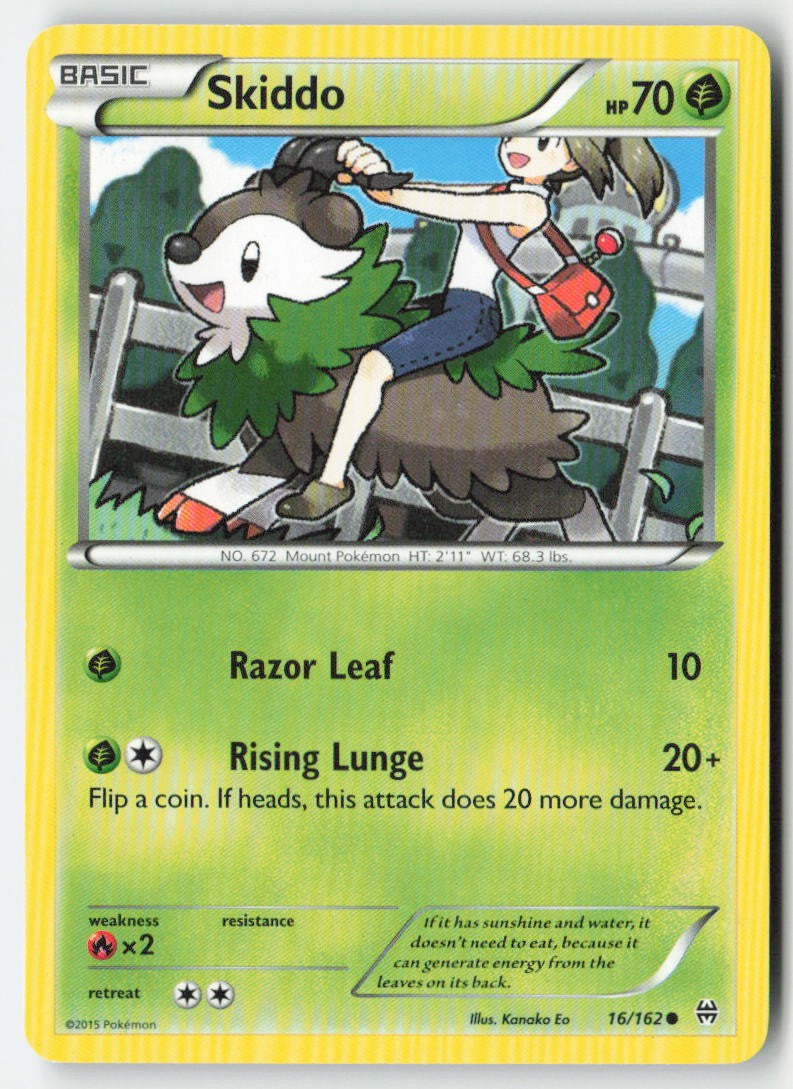 Skiddo 16/162 Regular BREAKthrough Moderately Played