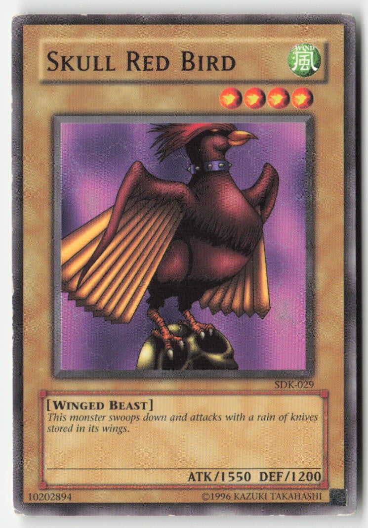 Skull Red Bird SDK-029 Unlimited Common Moderately Played