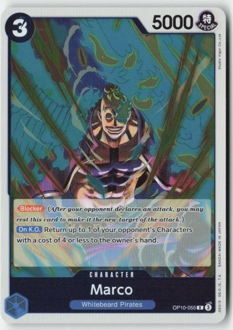Marco OP10-055 Foil Rare Lightly Played