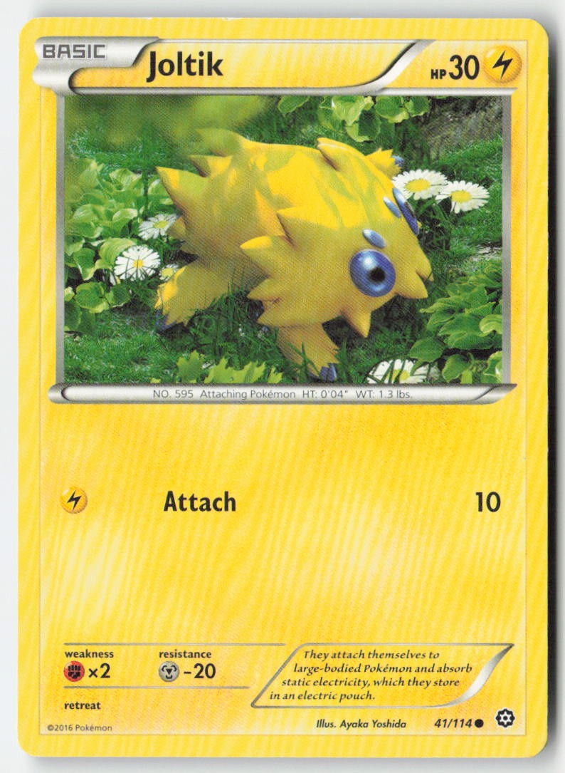 Joltik 41/114 Regular Steam Siege Moderately Played