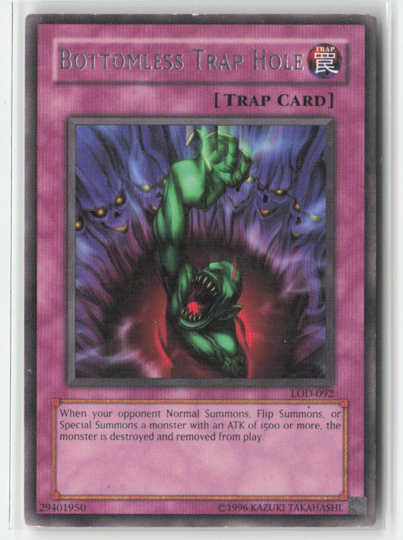 Bottomless Trap Hole LOD-092 Unlimited Rare Moderately Played