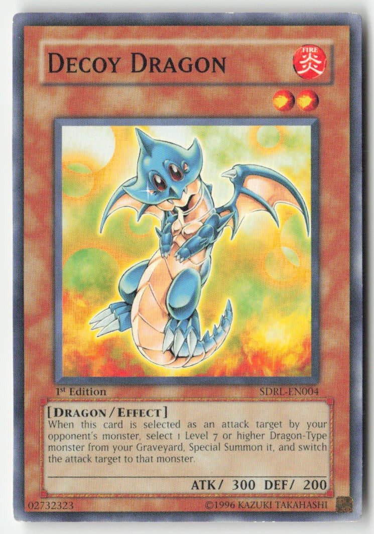 Decoy Dragon SDRL-EN004 1st Edition Common Moderately Played