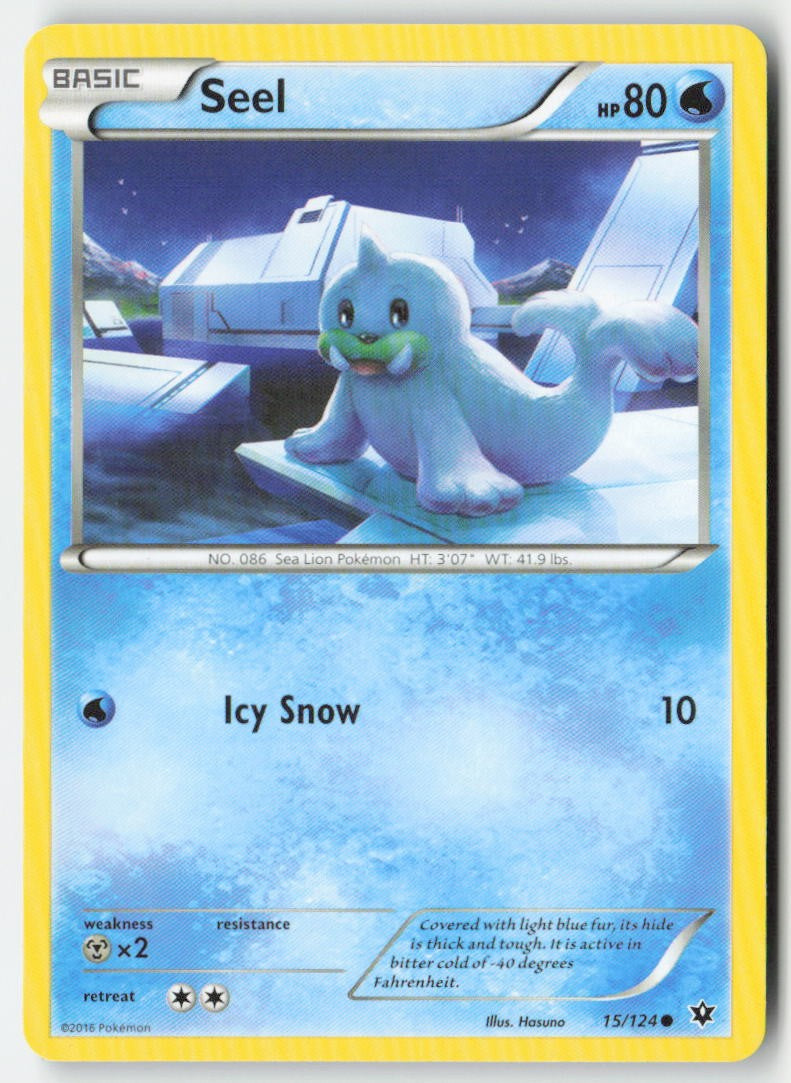 Seel 15/124 Regular Fates Collide Moderately Played