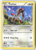 Furfrou 87/106 Regular Flashfire Moderately Played