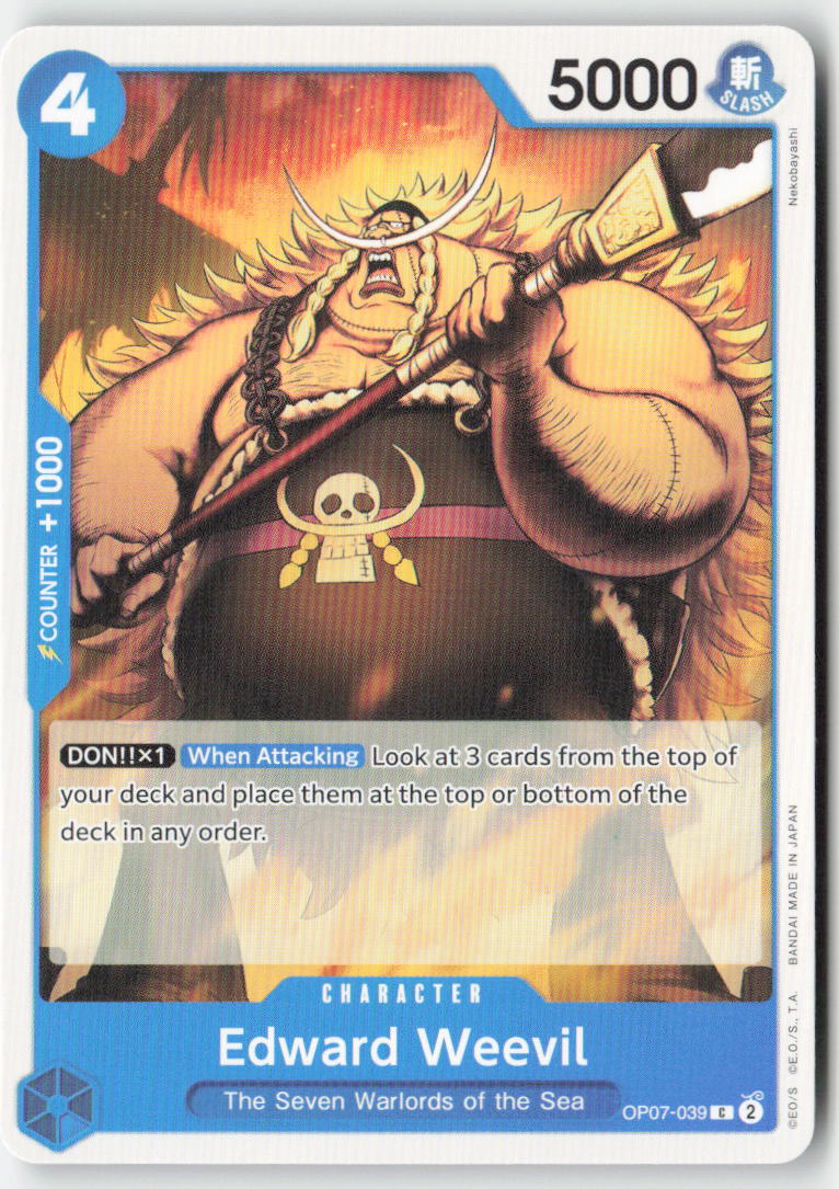 Edward Weevil OP07-039 Normal Common Lightly Played