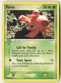 Paras 72/112 Regular FireRed & LeafGreen Moderately Played