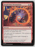 Suspicious Detonation MKM 145 Common Moderately Played