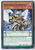 Shaddoll Zefranaga SDSH-EN010 1st Edition Common Moderately Played