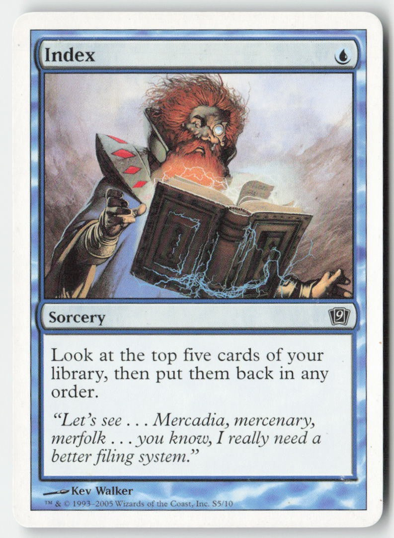 Index 9ED S5 Common Moderately Played