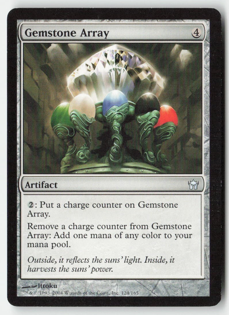 Gemstone Array 5DN 124 Uncommon Moderately Played