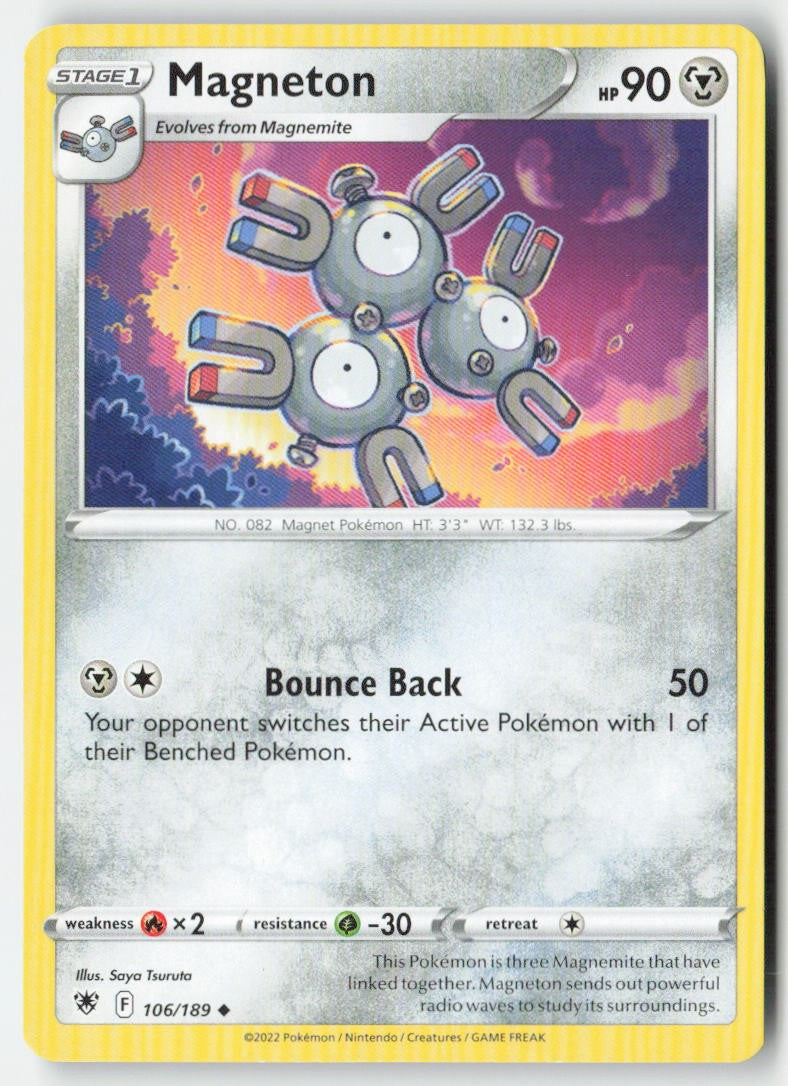 Magneton 106/189 Regular Astral Radiance Moderately Played