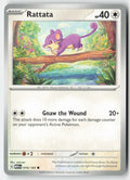 Rattata 019/165 Regular 151 Moderately Played