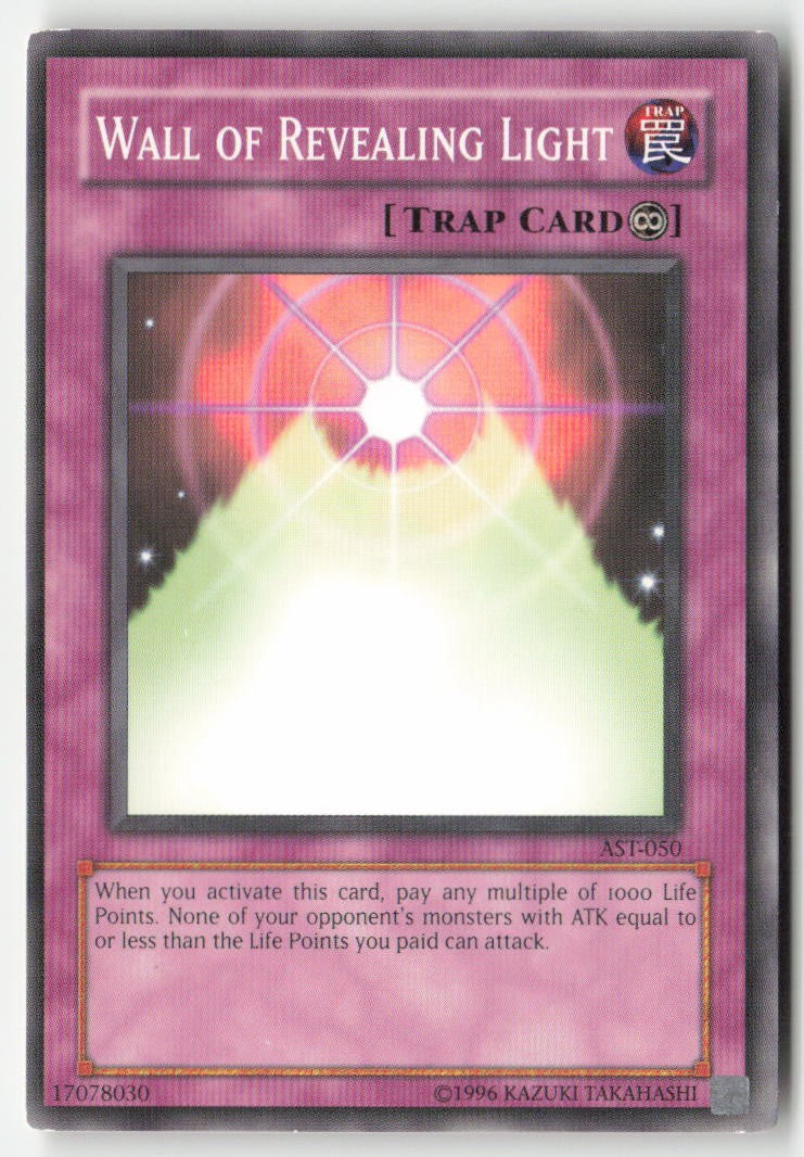 Wall of Revealing Light AST-050 Unlimited Common Moderately Played