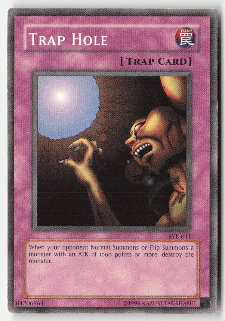 Trap Hole SYE-041 Unlimited Common Moderately Played