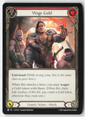 Wage Gold (Red) #HVY216 - Heavy Hitters - Flesh and Blood - Rare - Near Mint