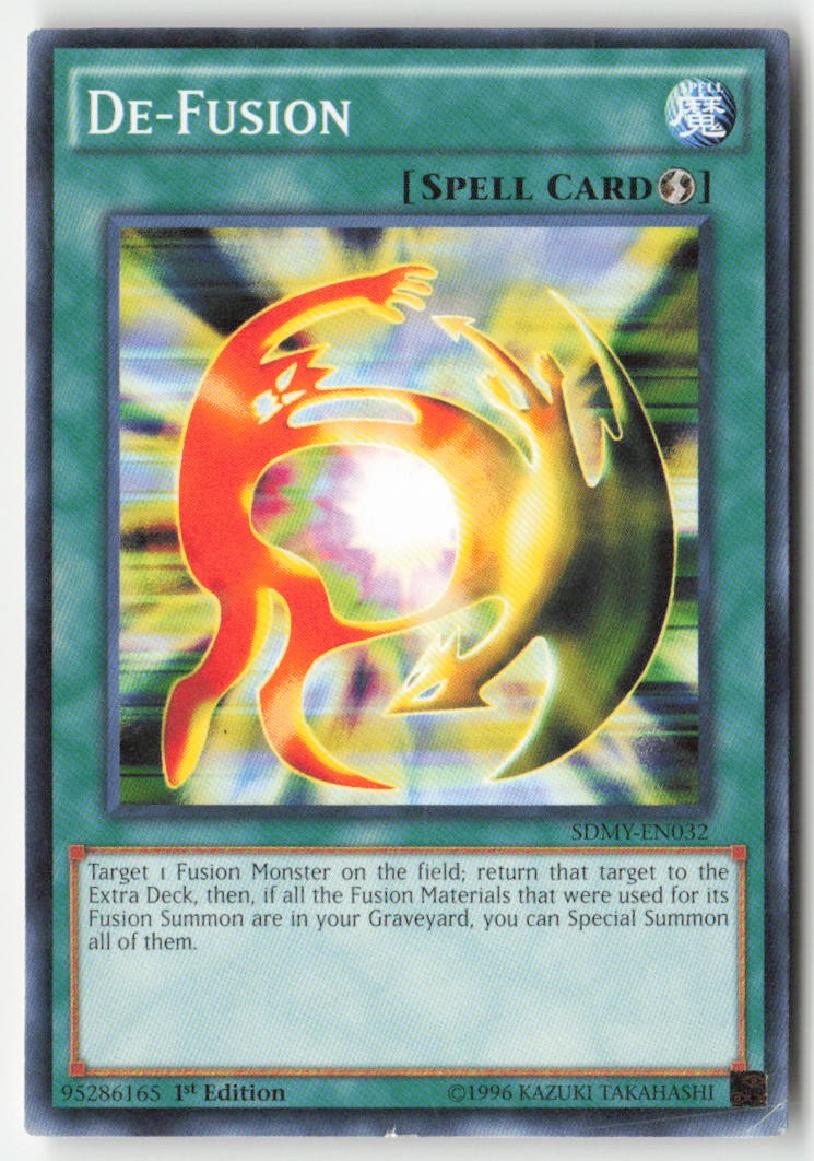 De-Fusion SDMY-EN032 1st Edition Common Moderately Played, Front
