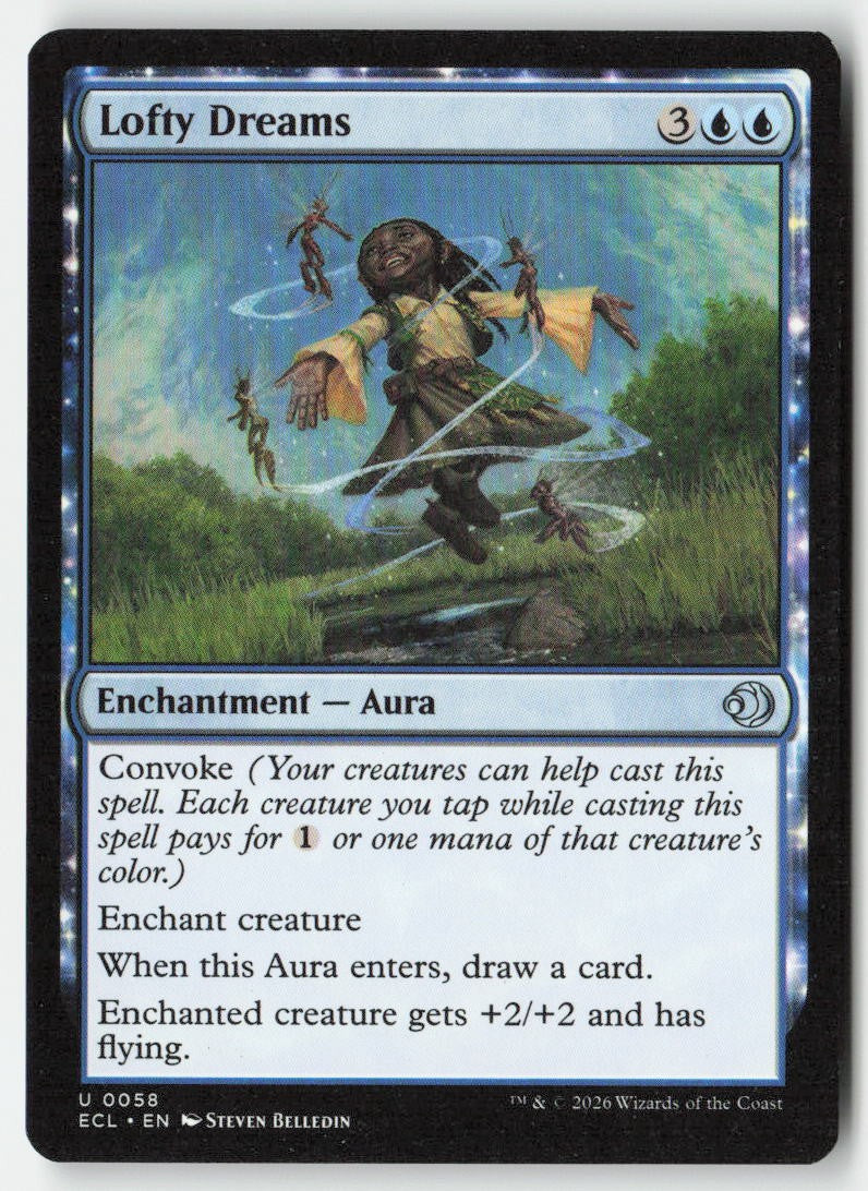 Lofty Dreams ECL 58 Uncommon Moderately Played