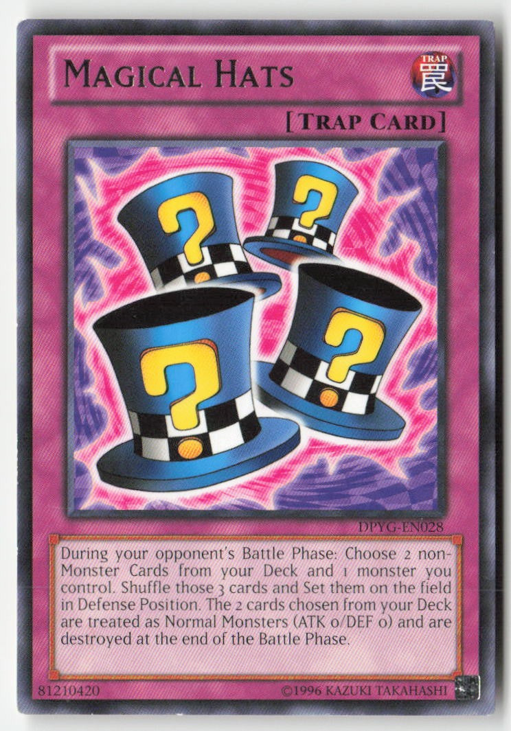 Magical Hats DPYG-EN028 Unlimited Rare Moderately Played