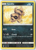 Sandile 83/149 Regular Sun & Moon Moderately Played