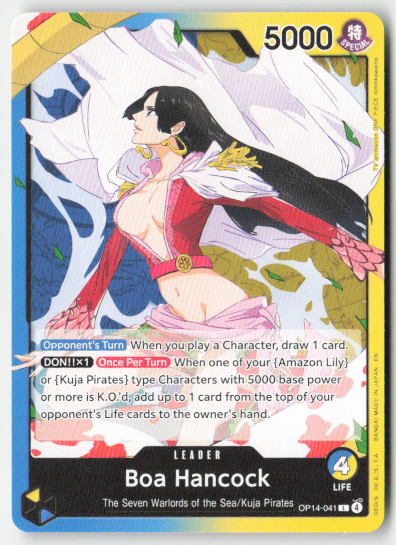 Boa Hancock OP14-041 Normal Leader Lightly Played