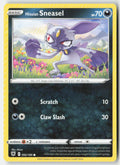 Hisuian Sneasel 092/189 Regular Astral Radiance Moderately Played