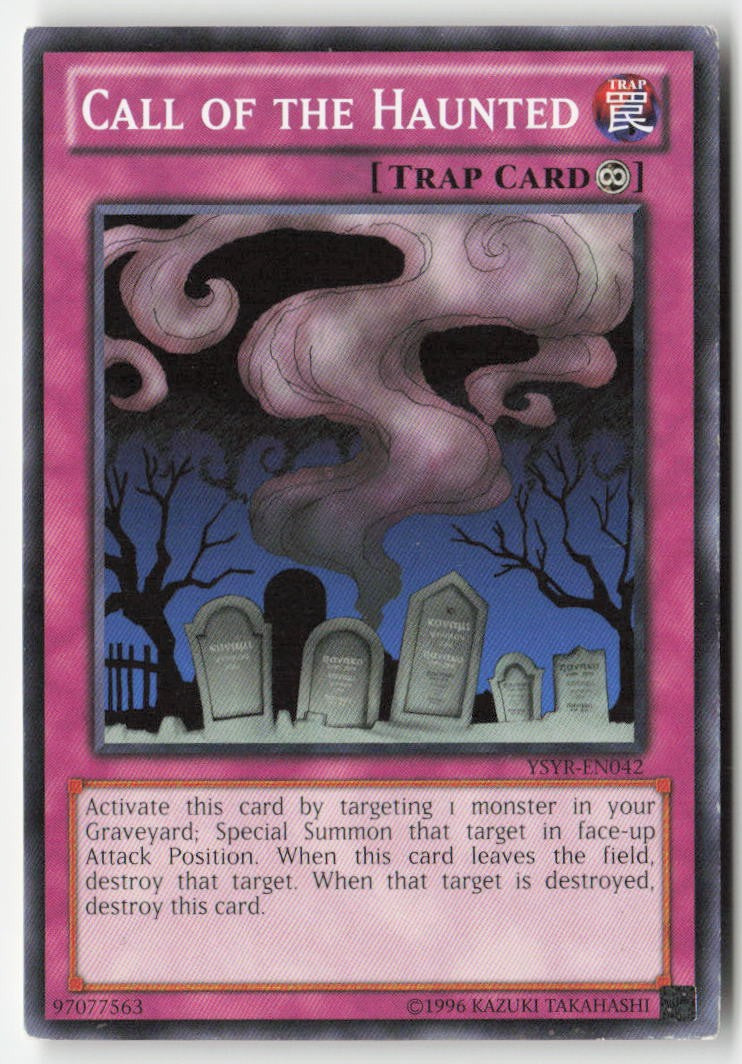 Call of the Haunted YSYR-EN042 Unlimited Common Moderately Played