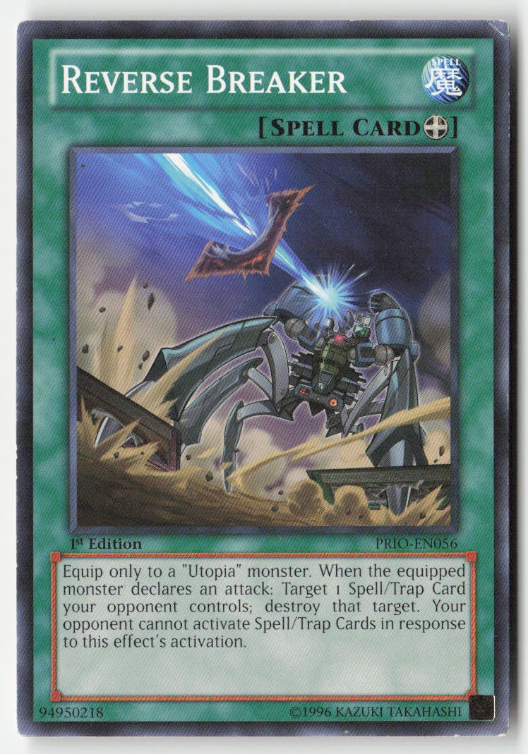 Reverse Breaker PRIO-EN056 1st Edition Common Moderately Played, Front