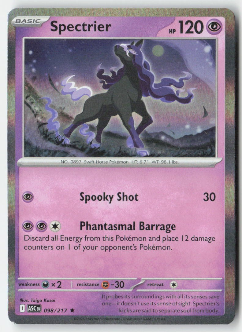 Spectrier 098/217 Holo Ascended Heroes Moderately Played
