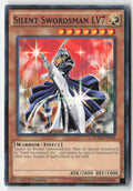 Silent Swordsman LV7 YGLD-ENC06 1st Edition Common Moderately Played